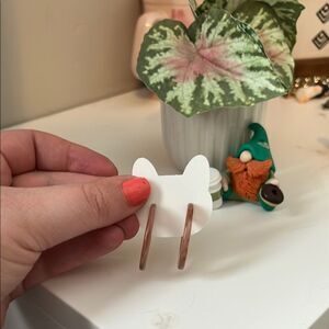 Brown Hoop Earrings neutral